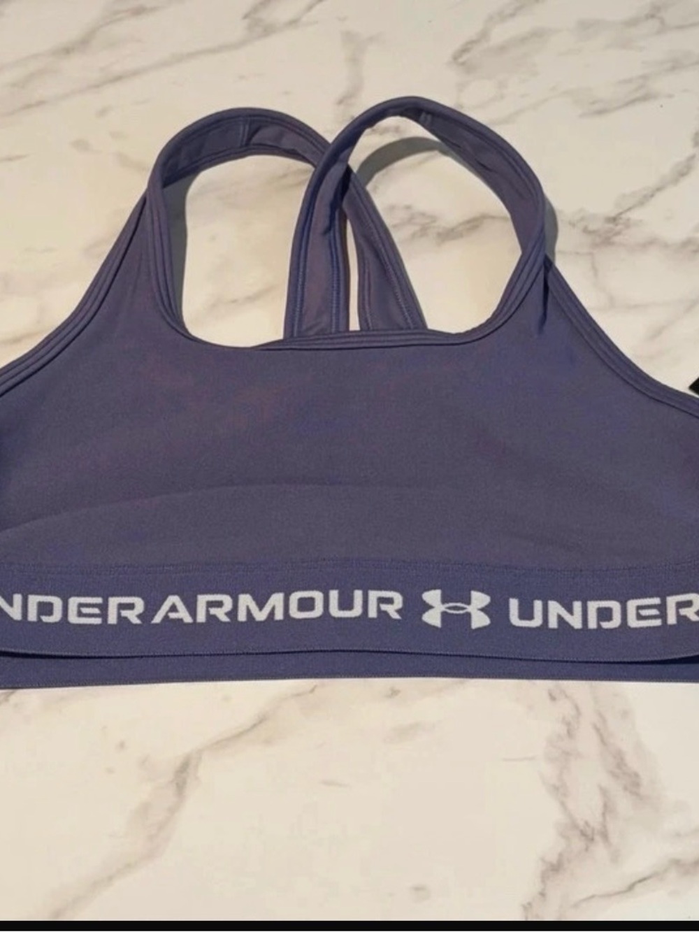 Under Armour Girls Deep Purple Racerback Sports Top
